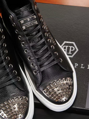 PhiliPP Plein High-Top Fashion Men Shoes--046